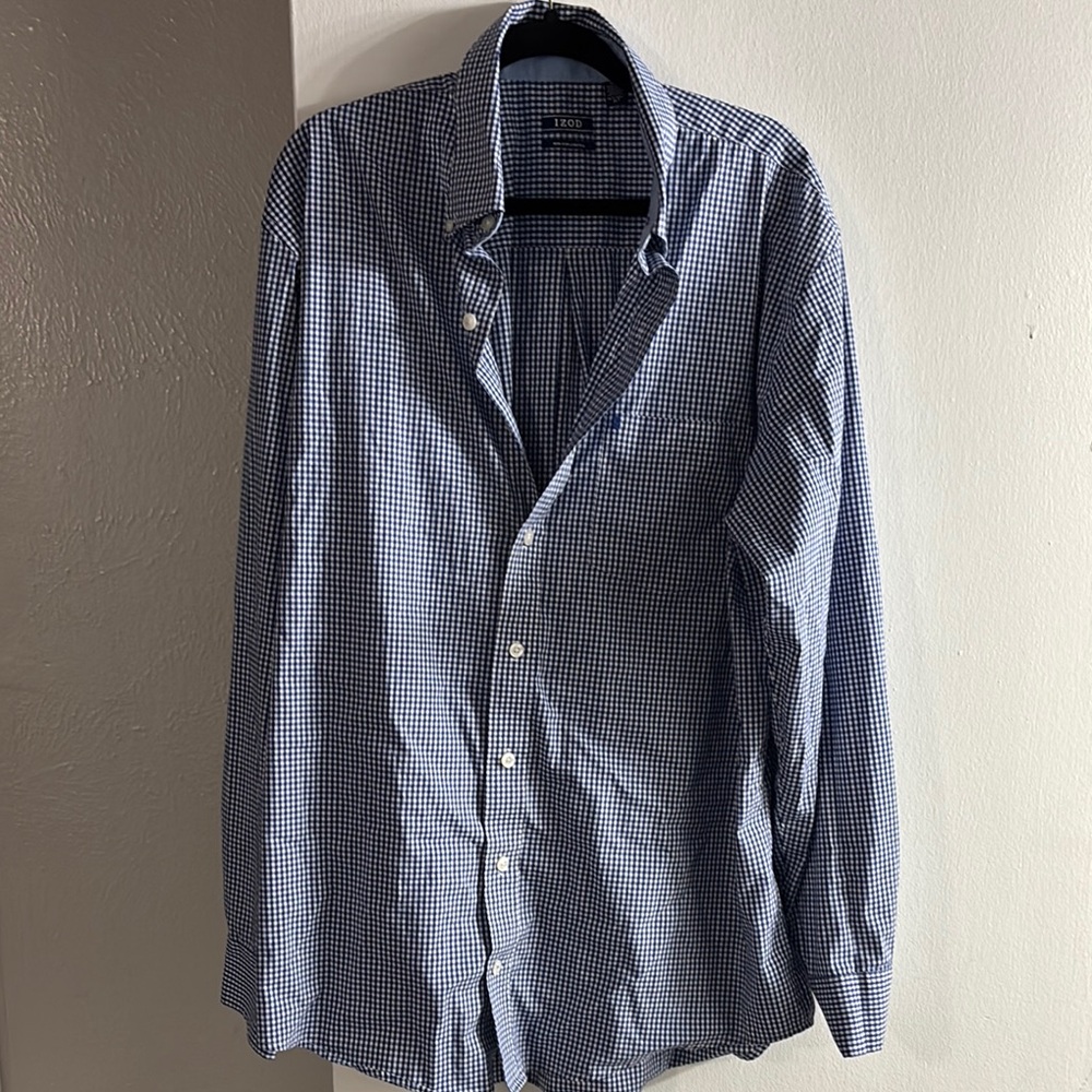 Blue Checkered Men's Shirt